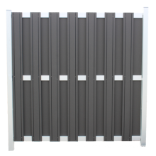 Cheap Prices Garden Wood Plastic Composite Fence For outdoor Use
